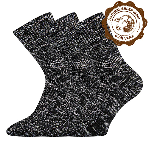 ŘÍP silné pletené ponožky Boma