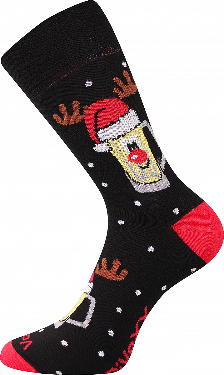 PIVoXX vánoční pivní ponožky Voxx - PŮLLITR