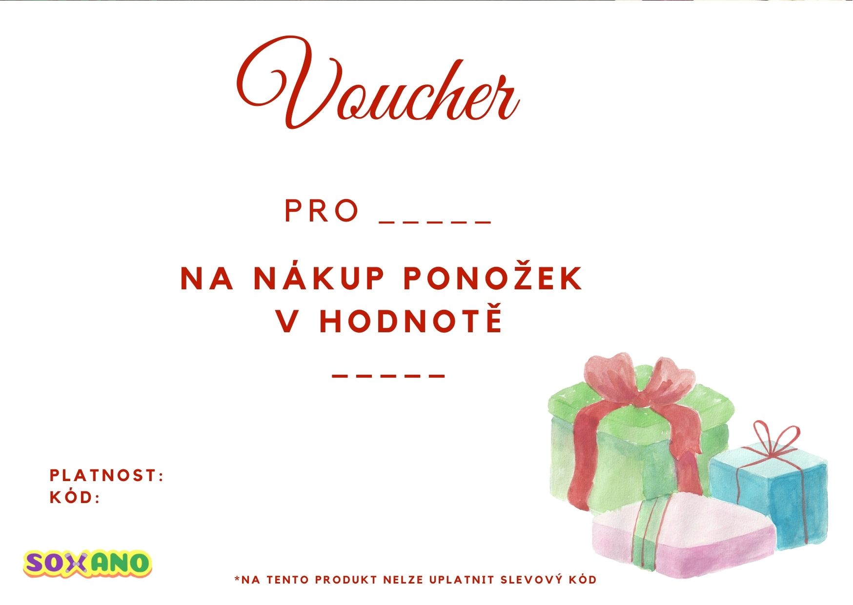 Dárkový poukaz - 2000Kč