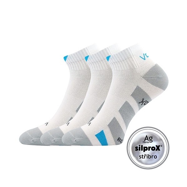 GASTM kotníkové sportovní ponožky se stříbrem VoXX
