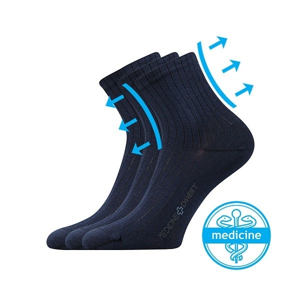 DEMEDIK klasické řetízkované ponožky Lonka