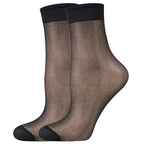 NYLON SOCKS 20 DEN punčochové ponožky Lady B - 12 párů