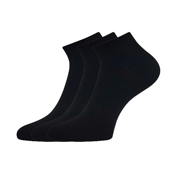 EKOS nízké jednobarevné bambusové ponožky Boma