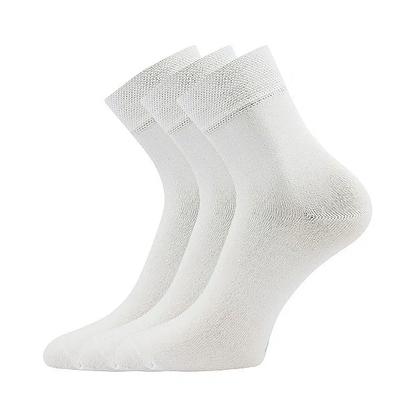 EKOM středně vysoké jednobarevné bambusové ponožky Boma