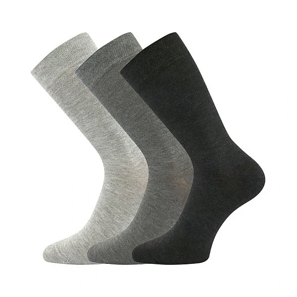 EKOL vysoké jednobarevné bambusové ponožky Boma