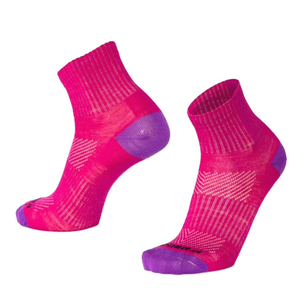 ORLIK ONE jednobarevné kotníkové merino ponožky Moose