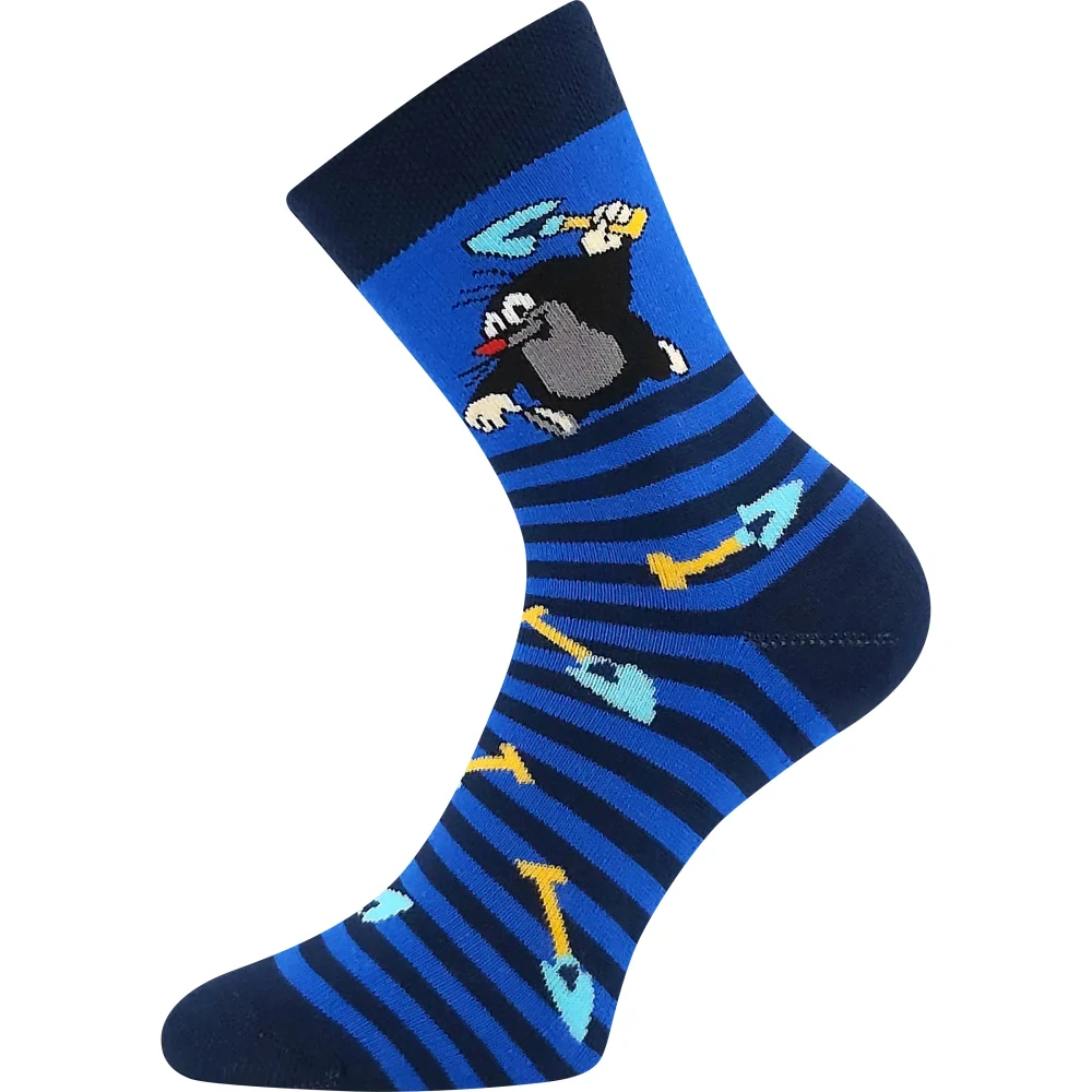 KRTEK FROTÉ dětské obrázkové ponožky Boma - KLUK