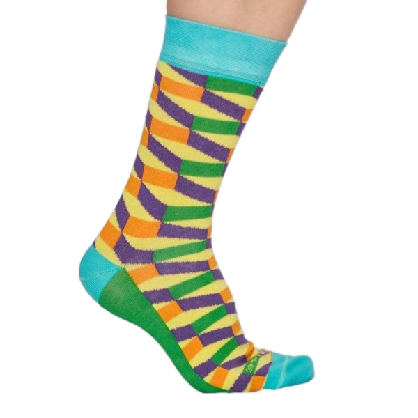 FX-SCHODY veselé barevné ponožky