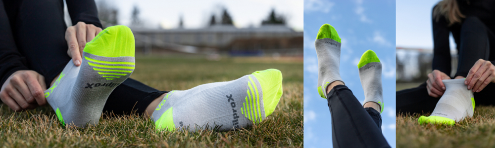 BOJAR sportovní bambusové kotníčkové ponožky Voxx