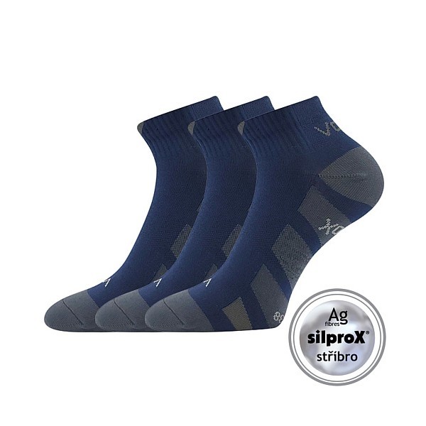 GASTM kotníkové sportovní ponožky se stříbrem VoXX