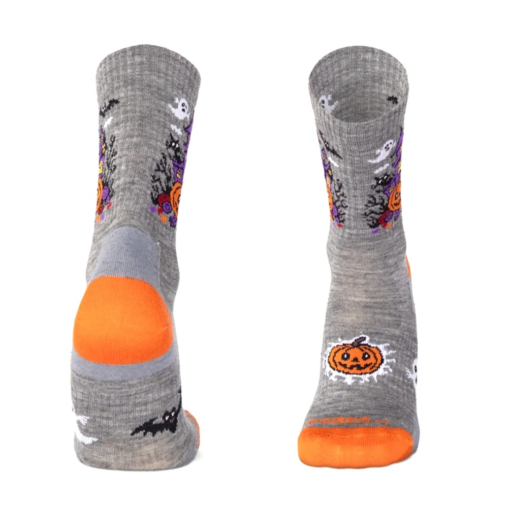 BESKYD HALLOWEEN merino strašidelné ponožky Moose