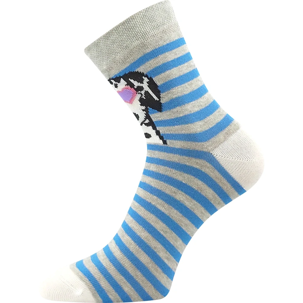 LEYKA dámské veselé ponožky Boma - PEJSCI