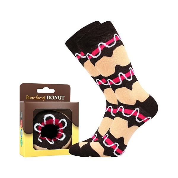DONUT veselé dárkové ponožky Boma