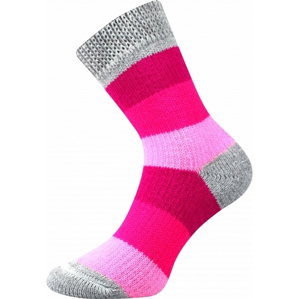 SPACÍ FUN ponožky extra teplé Boma - PRUH