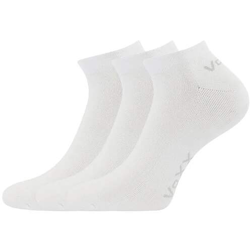 Levně BASIC nízké sportovní ponožky Voxx Bílá 35-38 3 páry