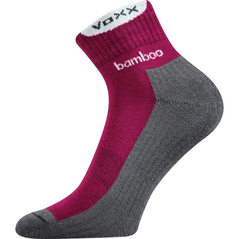 Levně BROOKE bambusové kotníčkové ponožky Voxx Fuchsia 39-42 1 pár