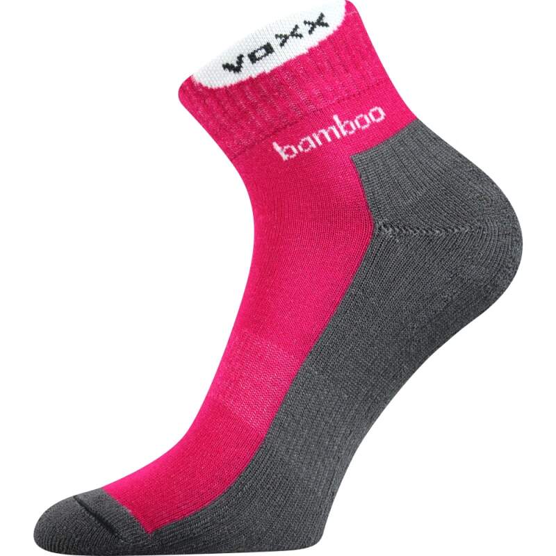 Levně BROOKE bambusové kotníčkové ponožky Voxx Magenta 39-42 1 pár