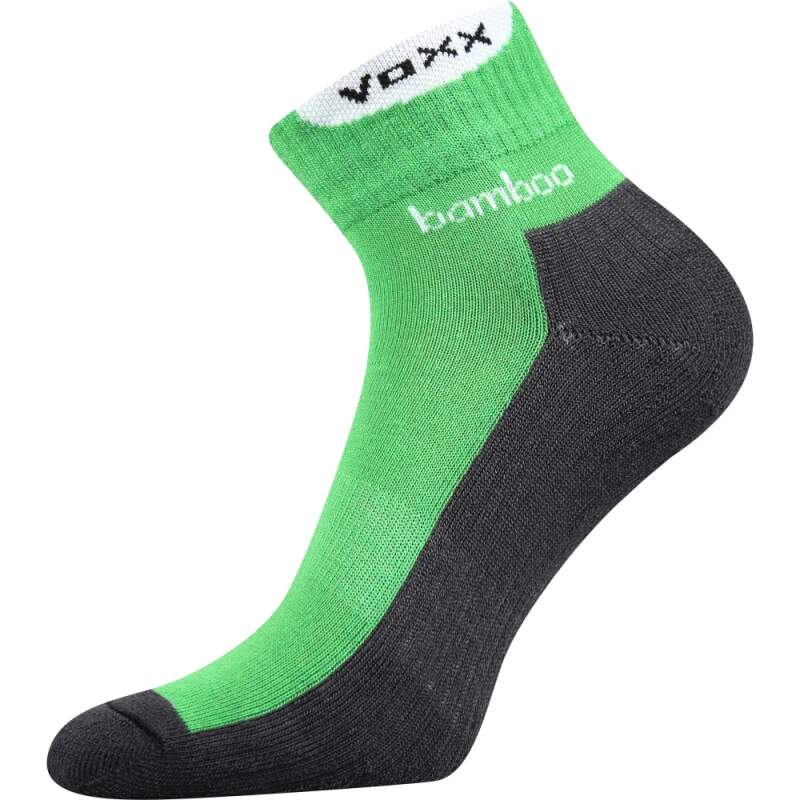 Levně BROOKE bambusové kotníčkové ponožky Voxx Zelená 39-42 1 pár