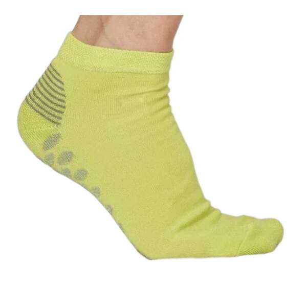Levně BX-MEDIC SNEAKER FUN bambusové masážní ponožky BAMBOX 35-38 1 pár limetka