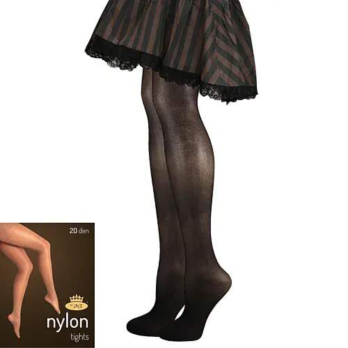 Levně NYLON tights 20 DEN punčochové kalhoty Lady B Černá 3XL 1 kus