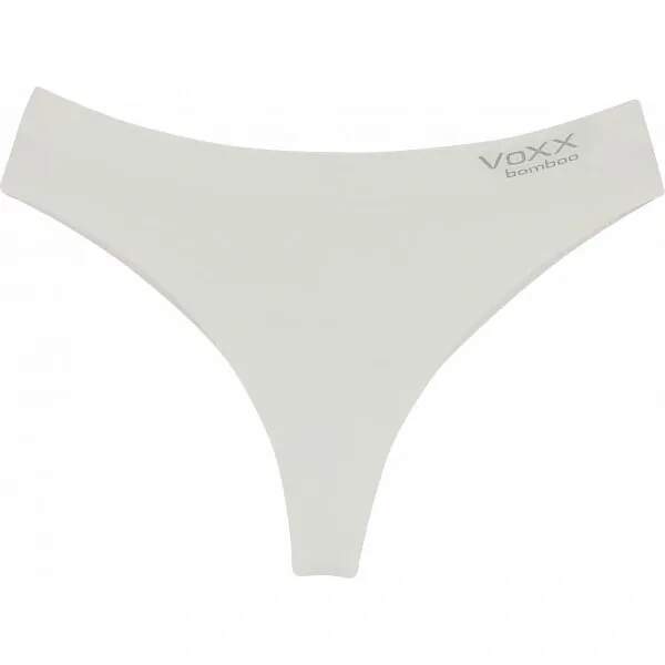 Levně BS-006 dámské bambusové funkční tanga VoXX Bílá L / XL 1 kus
