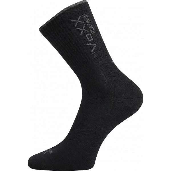 Levně RADIUS merino vlněné ponožky se stříbrem VoXX Černá 39-42 1 pár