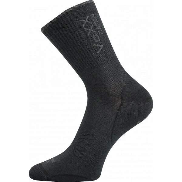 Levně RADIUS merino vlněné ponožky se stříbrem VoXX Tm. šedá 39-42 1 pár