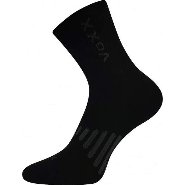 Levně POWRIX sportovní merino ponožky VoXX Černá 43-46 1 pár