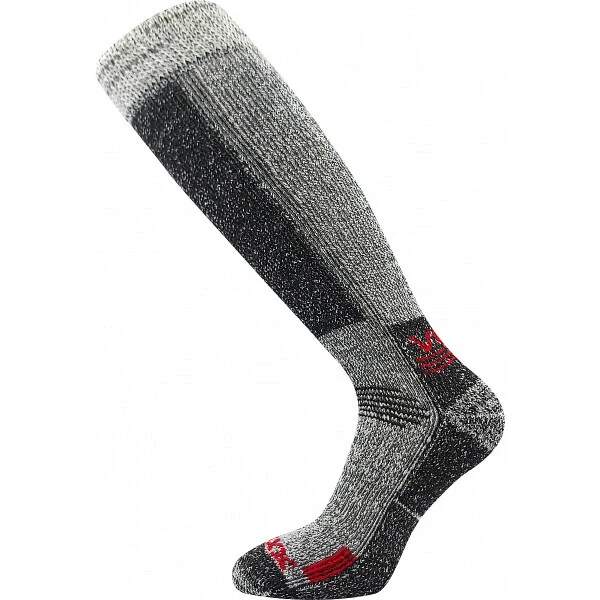 Levně ORBIT PODKOLENKY extra teplé vlněné merino podkolenky VoXX červená 35-38 1 pár
