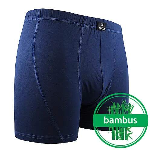Levně NORBERT funkční bambusové boxerky Lonka Tm. modrá 3XL 1 kus