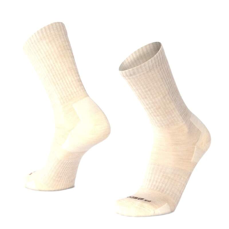 Levně BESKYD MONO jednobarevné merino ponožky Moose béžová 1 pár M