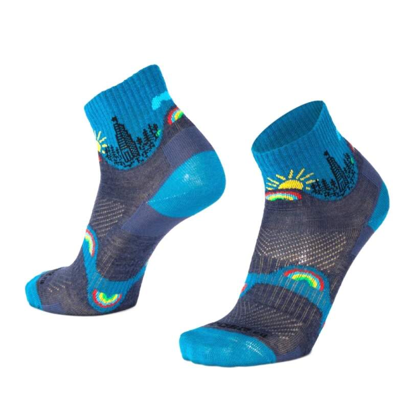 Levně ORLIK DESTNA kotníkové české merino ponožky Moose modrá XL 1 pár