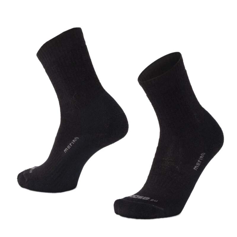 ALP SAME celofroté merino ponožky Moose 1 pár 3XL Černá