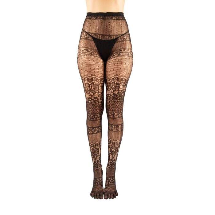 FISHNET TIGHTS silonové prstové punčocháče ToeToe - PRIMROSE