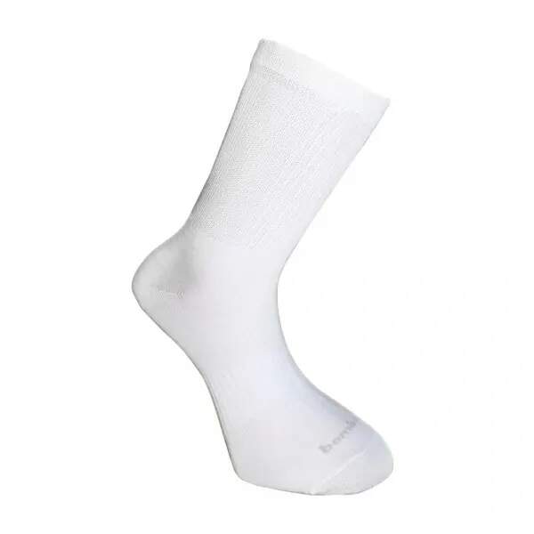 Levně BX-3 LIGHT bambusové ponožky BAMBOX Bílá / Bílá 35-38 1 pár