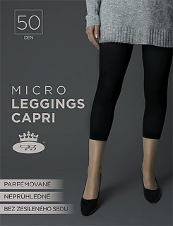 MICRO capri 50 DEN punčochové legíny Lady B